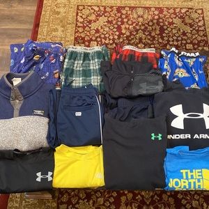 13 items: boys bundle size L/XL